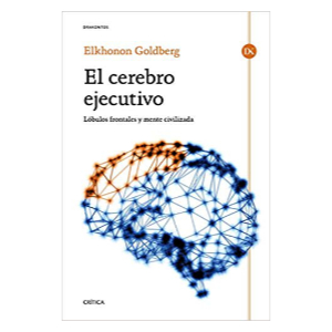 Spanish edition of The Executive Brain by Elkhonon Goldberg, titled El cerebro ejecutivo, with a blue network-style brain on the cover